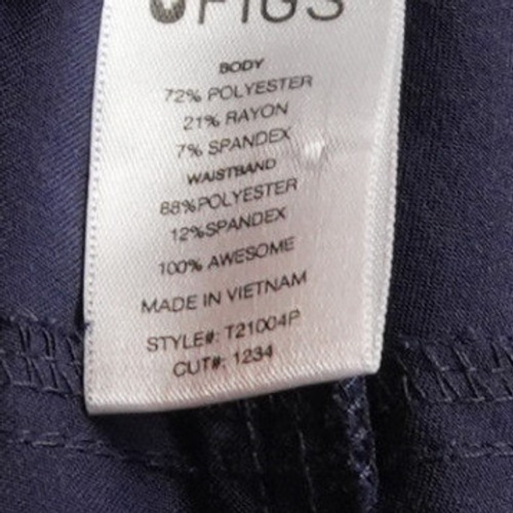 FIGS Kade Cargo Scrub Drawstring Cargo Women Scrub Pants XXL/P Medical Blue - Picture 4 of 13